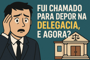Fui chamado para depor na delegacia