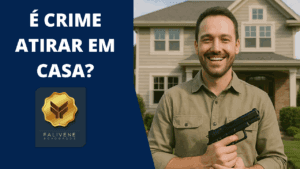 É crime atirar em casa ou sítio?